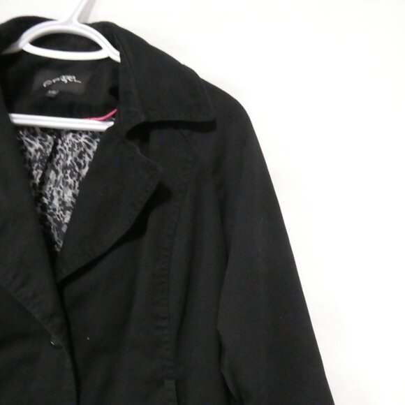 GEORGE | large | Elegant Black Three Button Jacket - Picture 5 of 16